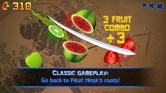 Arcade Mode for Fruit Ninja on the way - Droid Gamers